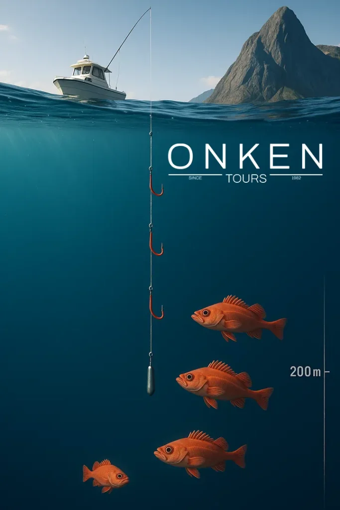 Rotbarsch Angeln in Norwegen